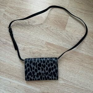 Kate Soade animal print crossbody